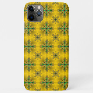 Funda Para iPhone 11 Pro Max Flores artdeco en estilo retro