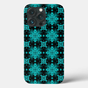 Funda Para iPhone 13 Pro Flores artdeco en estilo retro