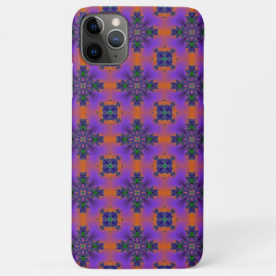 Funda Para iPhone 11 Pro Max Flores artdeco en estilo retro