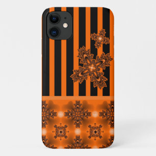 Funda Para iPhone 11 Flores artdeco en estilo retro