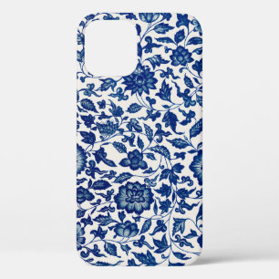 Funda Para iPhone 12 Flores azules