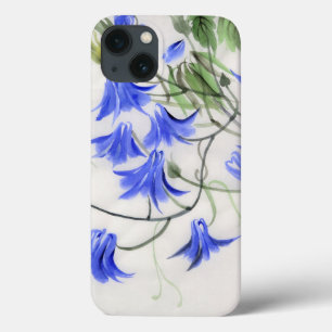 Funda Para iPhone 13 Flores azules
