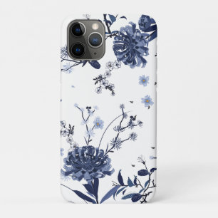 Funda Para iPhone 11 Pro Flores azules