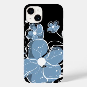 title_seo2 Flores azules y blancas femeninas modernas
