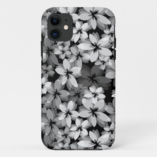 Funda De Case-Mate Para iPhone Flores bonitas (Reverso)