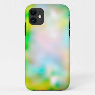 Funda Para iPhone 11 Flores borrosas coloridas