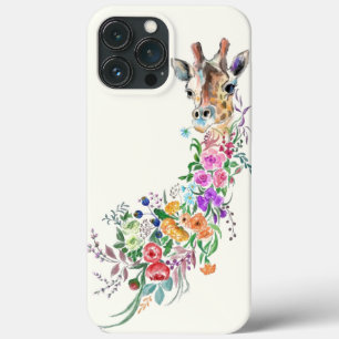Funda Para iPhone 13 Pro Max Flores Bouquet Giraffe estuche para iPhone