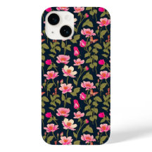 Flores coloridas-Patrón floral 22 - Estuche Iphone