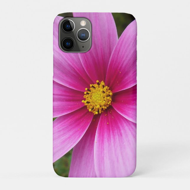Funda De Case-Mate Para iPhone Flores Cosmos rosadas Flores silvestres (Reverso)