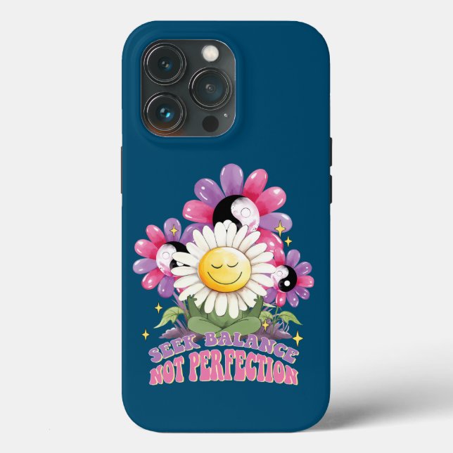 Funda De Case-Mate Para iPhone Flores Cotización Positiva Buscar Saldo No Perfecc (Reverso )