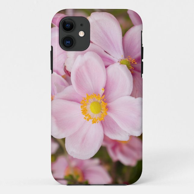 Funda De Case-Mate Para iPhone Flores de anéono japonés (Reverso)