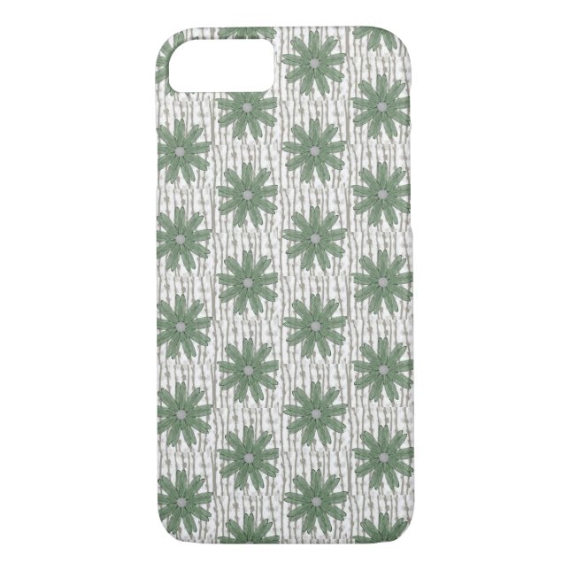 Funda De Case-Mate Para iPhone Flores de casos IPhone (Reverso)