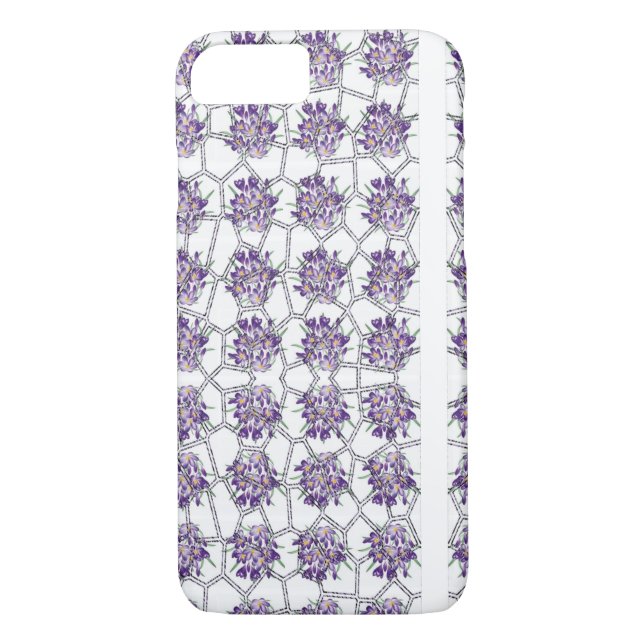Funda De Case-Mate Para iPhone Flores de casos IPhone (Reverso)