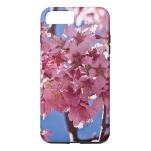 Funda Para iPhone 8 Plus/7 Plus Flores de Cerezo Sakura Estrellas Rojas