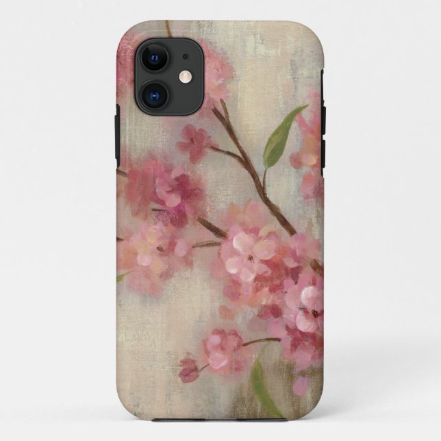 Funda De Case-Mate Para iPhone Flores de cerezo y rama (Reverso)