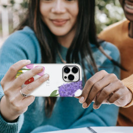 Funda Para iPhone 14 Pro Max De Case-Mate Flores de color de agua de la mano auténticas