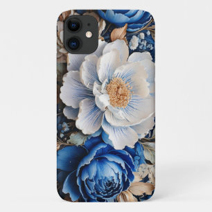 Funda Para iPhone 11 Flores de color de agua en flor