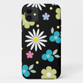 Funda Para iPhone 11 Flores de colores