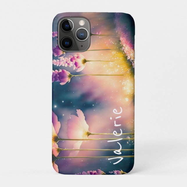 Funda De Case-Mate Para iPhone Flores de Cosmos (Reverso)