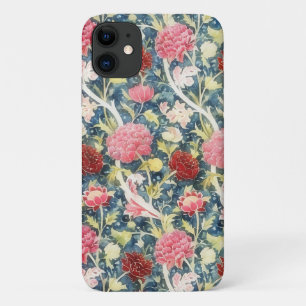 Funda Para iPhone 11 Flores de estilo vintage Estuche de teléfono con f