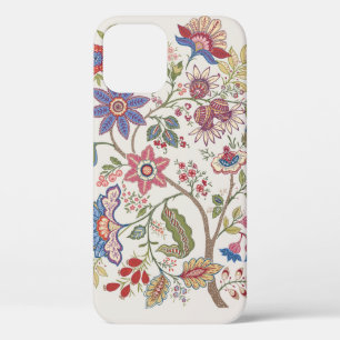 Funda Para iPhone 12 Flores de fantasía en bambú retro, vintage, jacobe