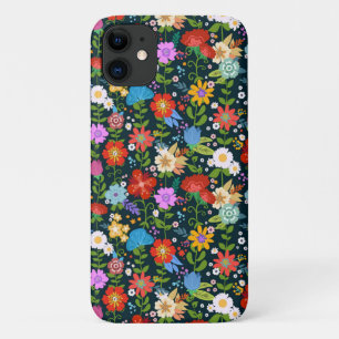 Funda Para iPhone 11 Flores de flores exóticas y coloridas florales