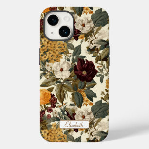 Funda Para iPhone 14 De Case-Mate Flores de hidrangeas de época elegantes