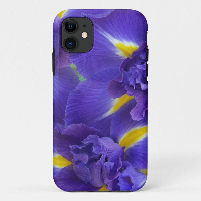 Funda De Case-Mate Para iPhone Flores de Iris (Reverso)