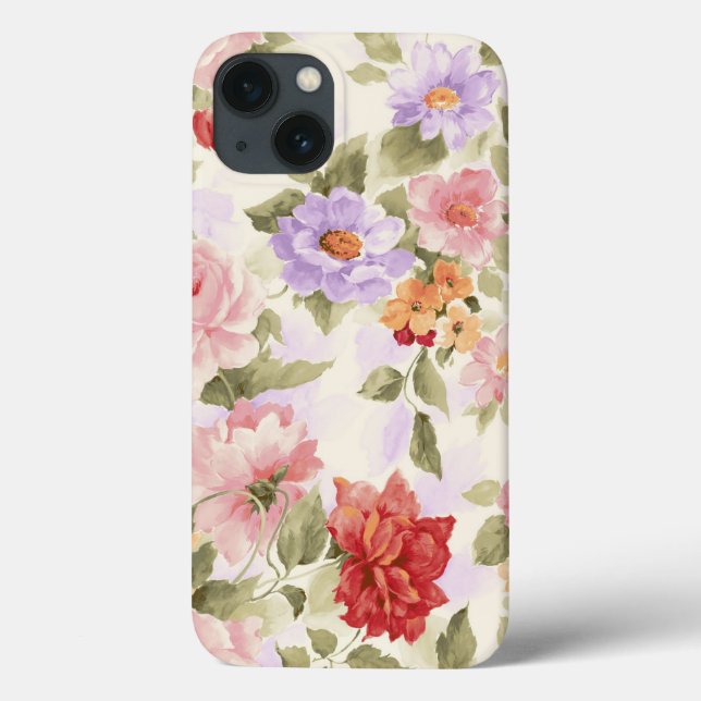 Funda De Case-Mate Para iPhone Flores de jardín (Reverso)