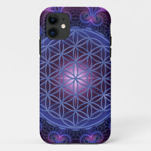 Funda Para iPhone 11 FLORES DE LA VIDA/Blume des Lebens