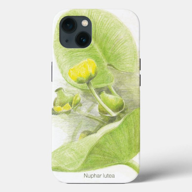 Funda De Case-Mate Para iPhone Flores de lirios (Reverso )