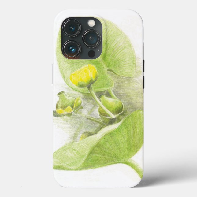 Funda De Case-Mate Para iPhone Flores de lirios (Reverso )