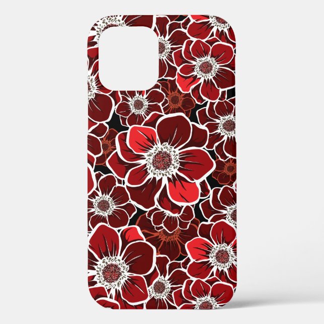 Funda De Case-Mate Para iPhone Flores de Mandala 4 (Reverso )