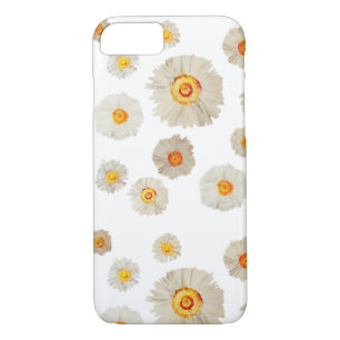 Funda Para iPhone 8/7 Flores de margarita blanca Apple iPhone 8/7, apena
