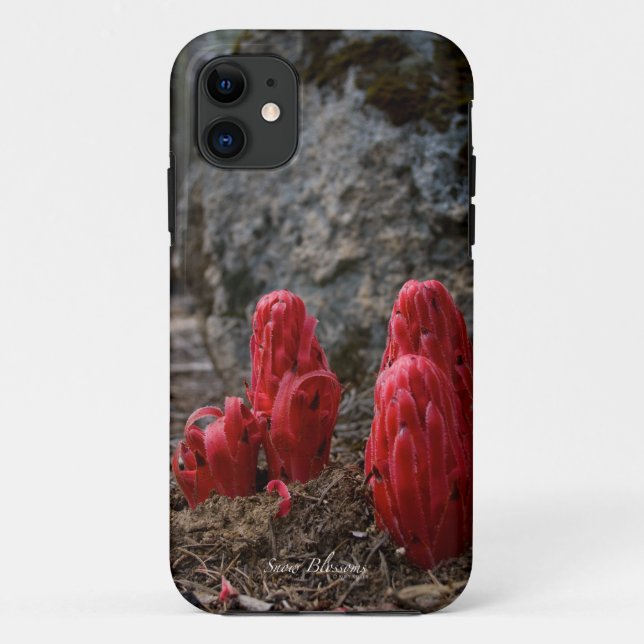Funda De Case-Mate Para iPhone Flores de nieve (Reverso)