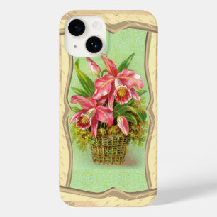 Funda Para iPhone 14 De Case-Mate Flores de orquídea rosada
