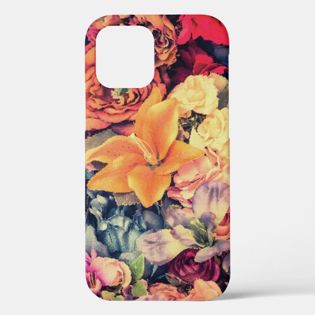 Funda De Case-Mate Para iPhone flores de otoño de bonito (Reverso )