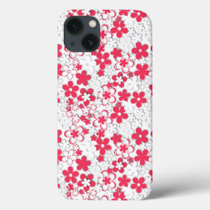 Funda Para iPhone 13 Flores de papel