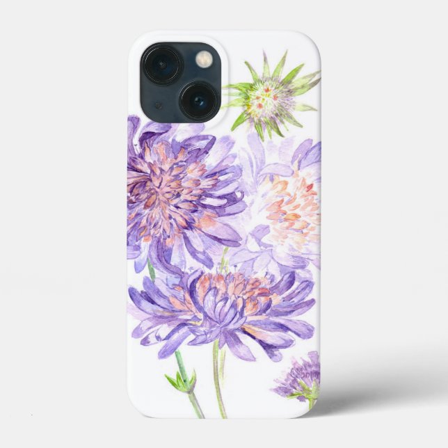 Funda De Case-Mate Para iPhone flores de pradera (Reverso )