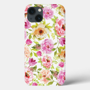 Funda Para iPhone 13 Flores de primavera