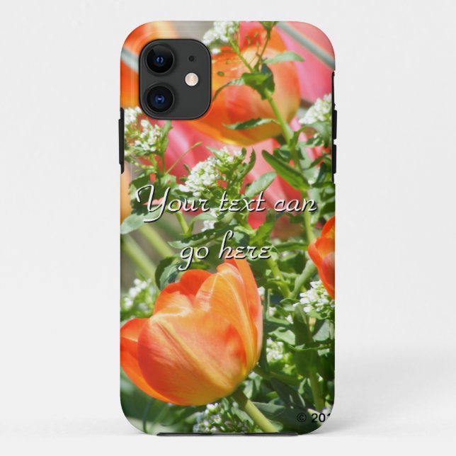 Funda De Case-Mate Para iPhone Flores de primavera (Reverso)