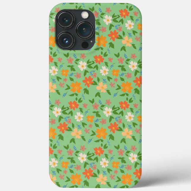Funda De Case-Mate Para iPhone Flores de primavera (Reverso )