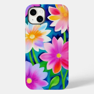 Funda Para iPhone 14 Plus De Case-Mate Flores de primavera abstractas y coloridas