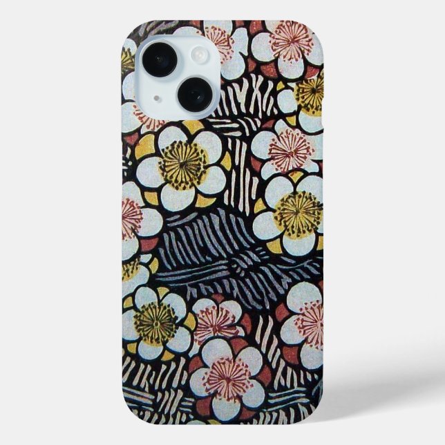 FUNDA DE Case-Mate PARA iPhone FLORES DE PRIMAVERA BLANCA/HAIKU (Reverso )