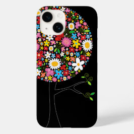 Funda Para iPhone 14 De Case-Mate Flores de primavera coloridas y caprichosas de la 