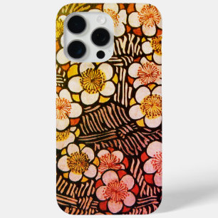 FUNDA PARA iPhone 15 PRO MAX FLORES DE PRIMAVERA DE NARANJA AMARILLO BLANCO/HAI