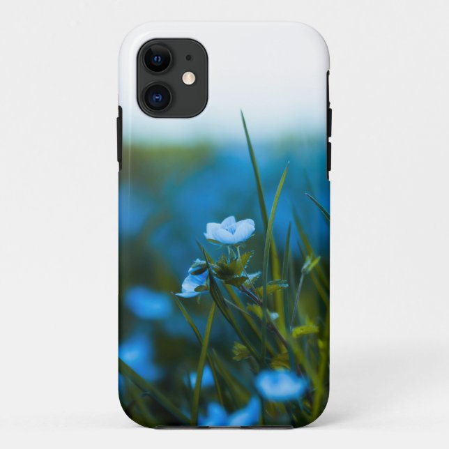 Funda De Case-Mate Para iPhone Flores de primavera en el campo (Reverso)