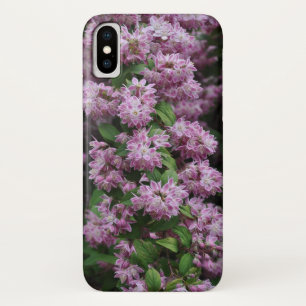 Funda Para iPhone X Flores de primavera rosada