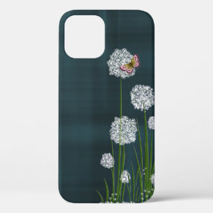 Funda Para iPhone 12 Pro Flores de puff en rebanadas