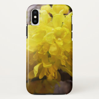 Funda Para iPhone X Flores de uva de Oregón Flores silvestres amarilla